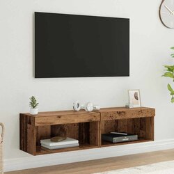 vidaXL Tv ormari 2 pcs Staro drvo 60 x 30 x 30 cm Konstruirano drvo Cijene