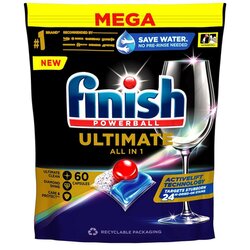 Finish tablete za pranje posuđa Quantum Ultimate Regular, 60 komada Cijene
