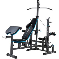 THUNDER Trening klop – 7 nastavitev, zgornji & zadnji škripci, metuljčki, pritiska za noge, 177 × 134 × 200 cm VIGOR-C ®, (5000089967) Cene