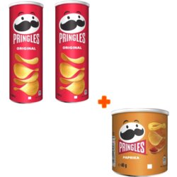 Pringles čips paket, 3 proizvoda Cene