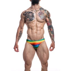 Cut4Men Low Rise Brief Rainbow Cene