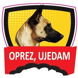 Ultra Planet tabla/Oznaka – Oprez ujedam Malinoa Cene