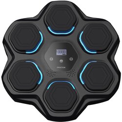 PRIXTON Glasbeni Boksarski Stroj Bluetooth BM100, 9 Stopenj Težavnosti, Zvocni Ucinki, Stenska Montaža, Zaslon na Dotik, Vkljucuje Rokavice, (5000193555) Cene