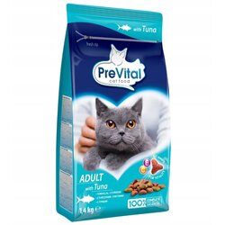 PREVITAL Suha hrana za mačke Adult, Tuna, 1.4 kg Cene