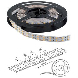 Elmark LED trak SMD5050 15mm 2x60LED 28,8W/m - hladno bela Cene
