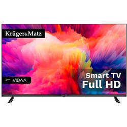 Krüger&Matz KM0243FHD-V3 TV 81.3 cm (32) HD Smart TV Wi-Fi Black Cene