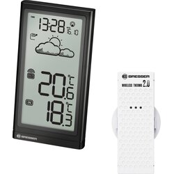 Bresser Optik meteo temp 7004200 digitalna brezžična vremenska postaja napoved za 12 do 24 ur maks. število senzorjev 1 kos, (20450024) Cene