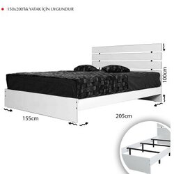 Hanah home Osnova za bračni krevet Fuga Cene