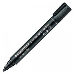Marker STAEDTLER LUMOC.352-9,CRNI,OKRUGLI VRH Cene