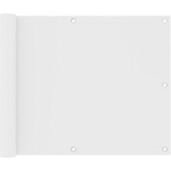 vidaXL balkonski zastor bijeli 75 x 300 cm od tkanine Oxford Cijene