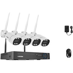 Oem Brezžični varnostni sistem kamer, 5MP ločljivost, dvosmerni avdio, IP66 vodoodporen -5MP 4PCS Kamera -None, (5000137689) Cene