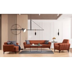 Atelier Del Sofa sofa dvosed hamlet tile red Cene