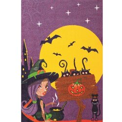 Mobi Furniture mobi tepih little witch m Cene