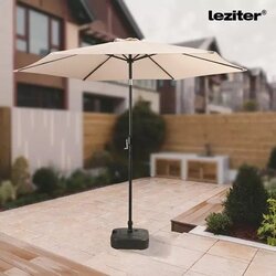Leziter Gina vrtni suncobran 300 cm – veliki suncobran za terasu i vrt Cene