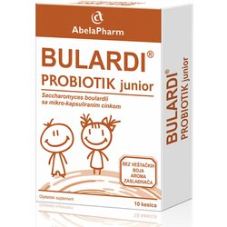 Abela pharm bulardi probiotik junior, 10 kesica Cene