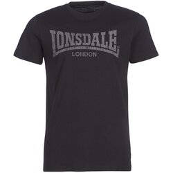 Lonsdale Majice s kratkimi rokavi LOGO KAI Črna Cene