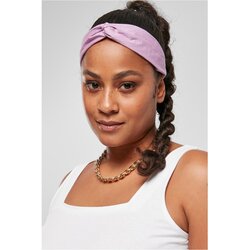 Urban Classics Lightweight basic headband 2-pack lilac/black Cijene