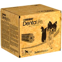 Purina Dentalife prigrizki za dnevno nego zob za srednje velike pse - 48 palčk (16 x 69 g) Cene