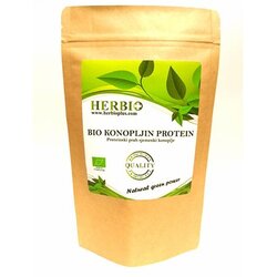 Herbio BIO Konopljin proteinski prah 1000g Cene