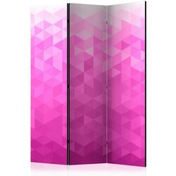 Artgeist Paravan Pink Pixel, 3-Delni, Dvostranski Cene