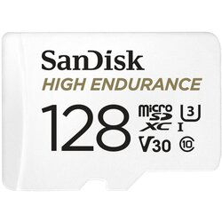 Sandisk HIGH ENDURANCE microSDXC 128GB UHS-I U3 C10 V30 adapter (SDSQQNR-128G-GN6IA) Cene