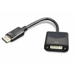Displayport adapter GEMBIRD, A-DPM-DVIF-002, muški na ženski DVI, 10 cm, black Cene