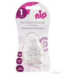 Nip cucla ventilom protiv grčeva silikon 1M 2kom Cene
