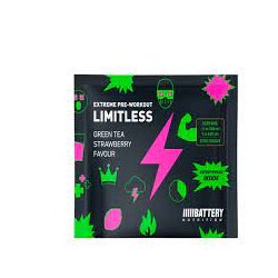 Battery Nutrition BATTERY LIMITLESS EXTREME PRE-WORKOUT zeleni čaj-jagoda, 18g Cene