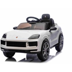 Beneo Otroški avto Porsche Cayenne 12V z litij baterijo bela Cene