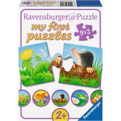 Ravensburger Puzzle - my first puzzles - Živali na vrtu, 9 x 2 delov Cene