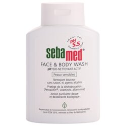 Seba Med Wash nježna emulzija za čišćenje tijela i lica za osjetljivu kožu 200 ml Cene