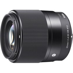 Sigma 30mm 1.4 DC DN Sony E-Mount Contemporary-Serie Cene
