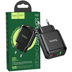 hoco. Punjač kućni, brzi, PD 20W, QC3.0 18W - N5 Favor Black Cijene