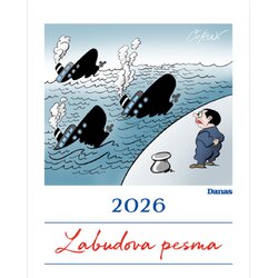 Dan Graf Predrag Koraksić - Zidni kalendar 2026 - Corax - Labudova pesma Cene