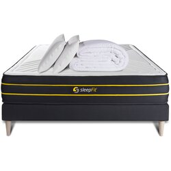 SLEEPFIT Celoten paket za posteljo - Vzmetnica 180x200 cm + Vzmetni boksi z letvami (komplet) + 2 vzglavnika + odeja - Ultra, (21613299) Cene