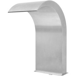 FONTANA za bazen od nehrđajućeg čelika 45 x 30 x 65 cm srebrna Cene