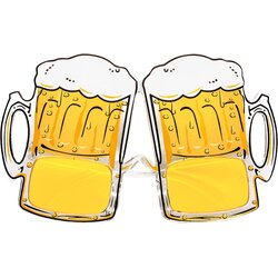 Widmann Očala z dizajnom vrčkov za pivo - 1 k. Cene