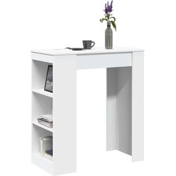  Barski stol s držačima bijeli 95x47x103 5 cm drveni Cijene