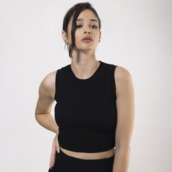 FAME ženska top majica crna Cene