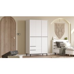 Woody Fashion Ormar 12,2x195,6x55cm Bijeli Cijene