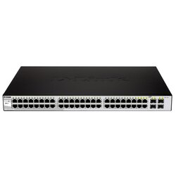 D-link Stikalo 44x1000Mbps + 4xGigabit kombinirana SFP upravljana omara, DGS-1210-48/E Cene