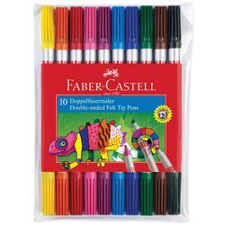 Faber-Castell Flomastri Faber-Castell obojestranski, 10 kosov Cene
