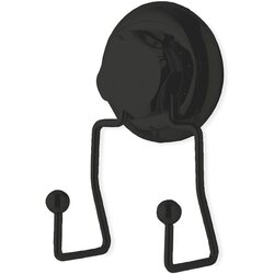 Compactor crna samoljepljiva dvostruka kukica bestlock black Cene
