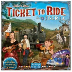 Days of Wonder Društvena igra Ticket to Ride - Iberia And South Korea (EN) Cene