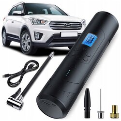 Gotel akumulatorski 4500mAh prenosni LCD kompresor LED 10Bar USB A24B Cene