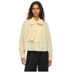 Vila Topi & Bluze Bowa Shirt - Anise Flower Rumena Cene