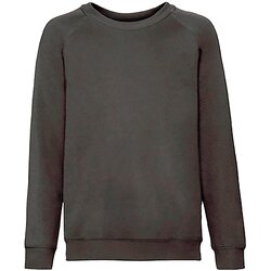 Fruit Of The Loom Czarna bluza dziecięca Raglan Sweat Cene