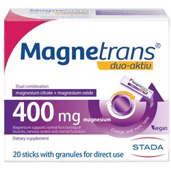 Hemofarm Magnetrans® duo-aktiv granule 400mg 20 kesica 506088 Cene