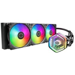 Cooler Master Komplet za tekočinsko hlajenje AIO Liquid Liquid 360 Atmos, 360mm, ARGB, črn Cene