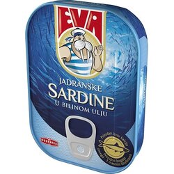 Podravka sardina eva u biljnom ulju 100G Cene